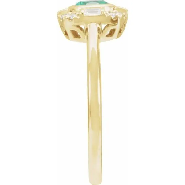 Halo-Style Ring Image 3 Hopman Jewelers Elkhart, IN