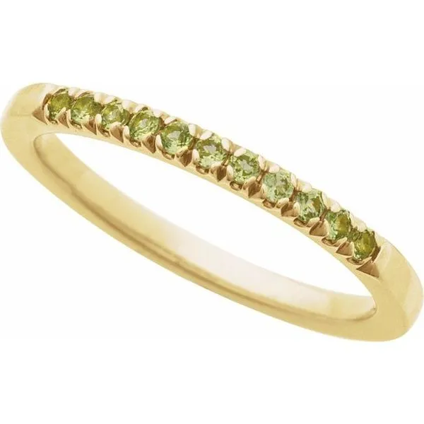 Birthstone Stackable Ring Image 4 Gysbers Jewelry Waupun, WI