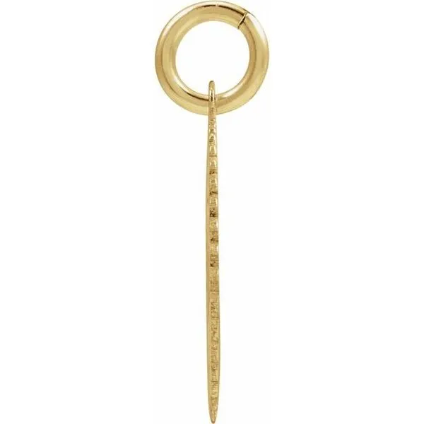 Initial Pendant Image 2 D'Errico Jewelry Scarsdale, NY