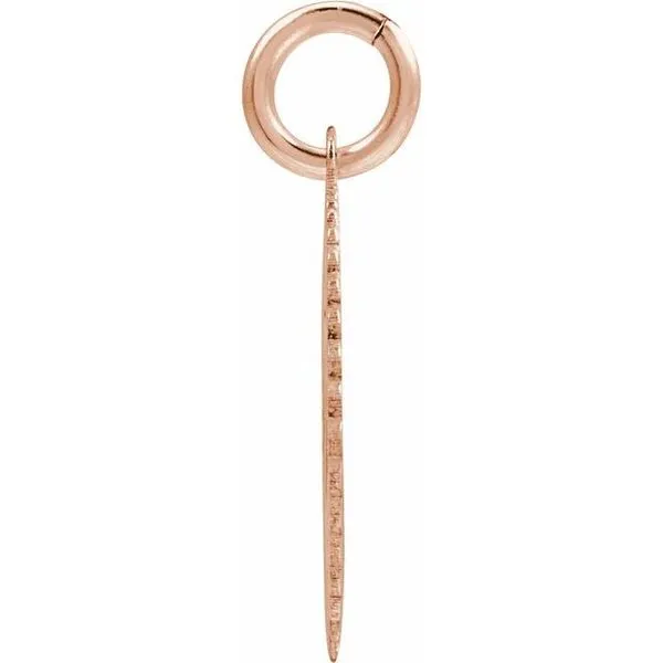 Initial Pendant Image 2 The Jewelry Source El Segundo, CA