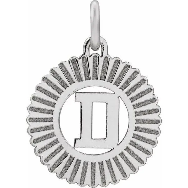 Initial Pendant Rick's Jewelers California, MD