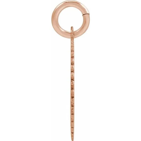 Initial Pendant Image 2 Studio D Jewelers Woodstock, IL