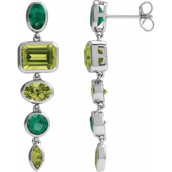 Multi-Stone Dangle Earrings Grayson & Co. Jewelers Iron Mountain, MI