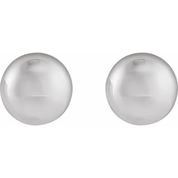 Electroform Domed Earrings Image 2 Hopman Jewelers Elkhart, IN