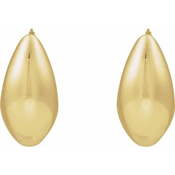 Electroform Hoop Earrings Image 2 Rasmussen Jewelers Spanish Fork, UT