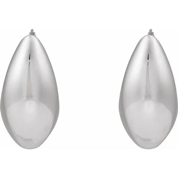 Electroform Hoop Earrings Image 2 Grayson & Co. Jewelers Iron Mountain, MI