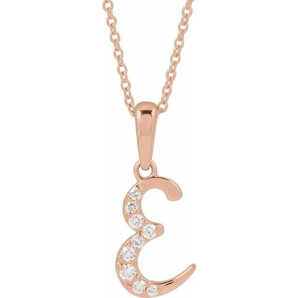 Accented Initial Necklace Grayson & Co. Jewelers Iron Mountain, MI