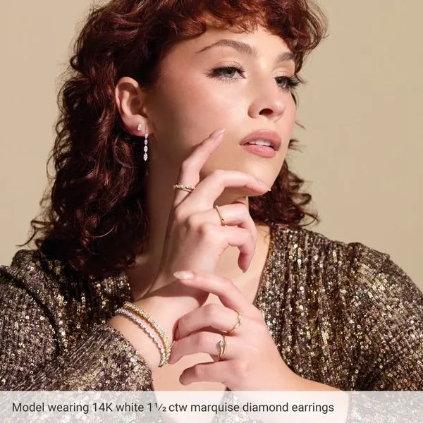 Lab-Grown Diamond Earrings Image 3 Shipley's Fine Jewelry Hampstead, MD