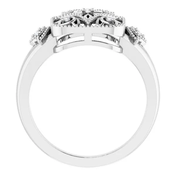 Granulated Filigree Ring Image 2 Milan's Jewelry Inc Sarasota, FL