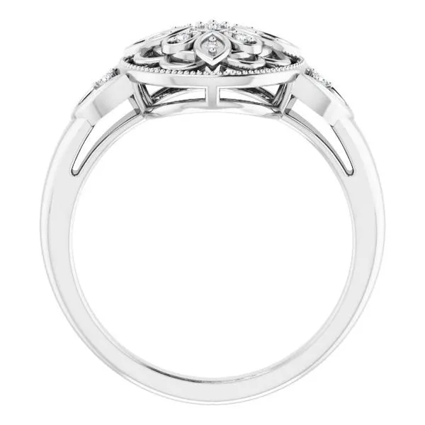 Granulated Filigree Ring Image 2 Milan's Jewelry Inc Sarasota, FL