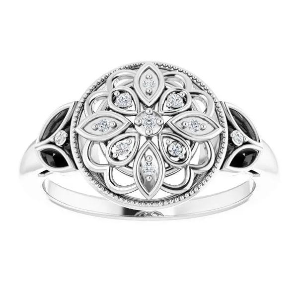 Granulated Filigree Ring Image 3 Milan's Jewelry Inc Sarasota, FL