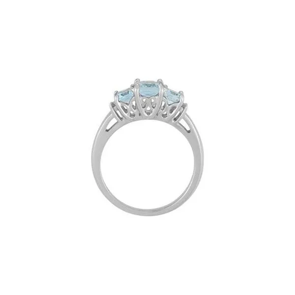 Three-Stone Ring Image 2 Jewelry Design Studio Jensen Beach, FL