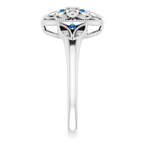 Granulated Filigree Ring Image 4 Long Jewelers Chesapeake, VA