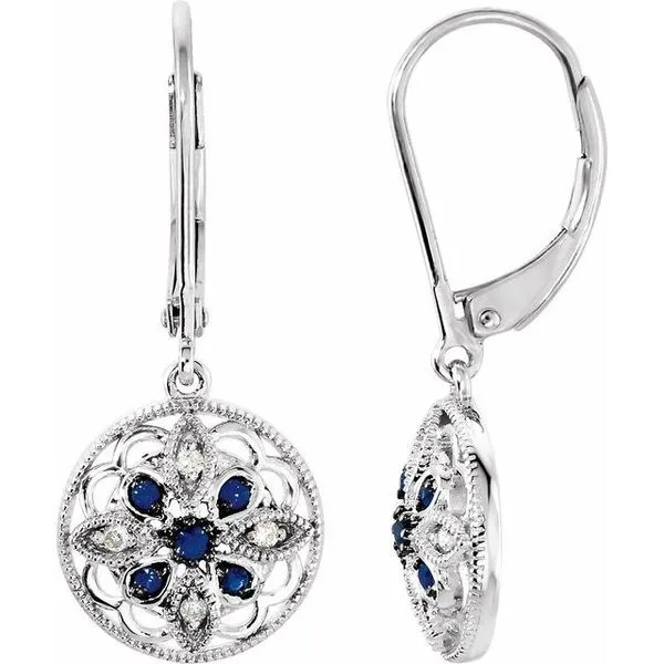 Accented Filigree Earrings J. Meredith Jewelers Delafield, WI