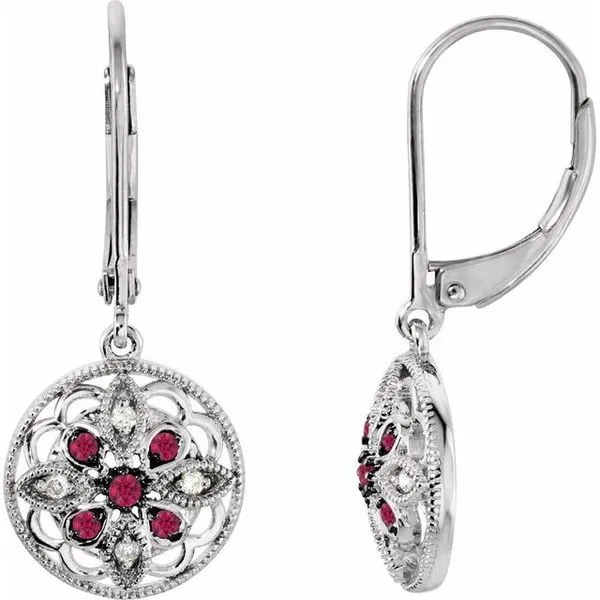 Accented Filigree Earrings D'Errico Jewelry Scarsdale, NY