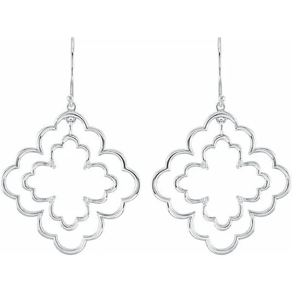 Accented Dangle Earrings Image 2 Holly's Jewelry Mountain Home, AR