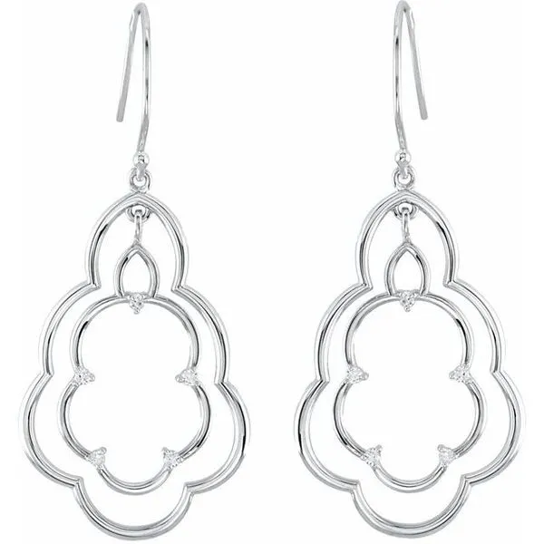 Freeform Earrings Image 2 Jewelry Design Studio Jensen Beach, FL