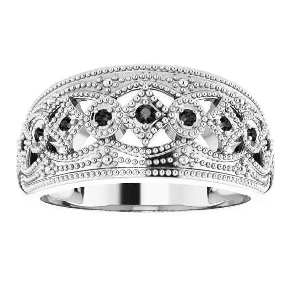 Granulated Filigree Ring Image 3 Linwood Custom Jewelers Linwood, NJ
