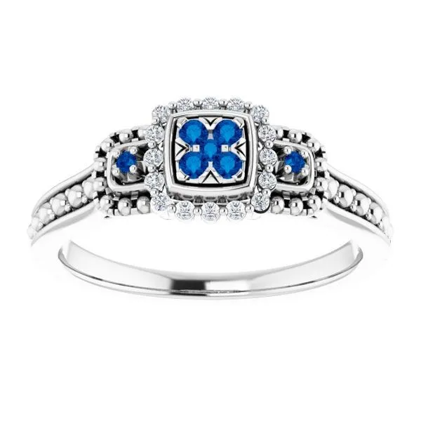 Halo-Style Illusion Ring Image 3 Holly's Jewelry Mountain Home, AR