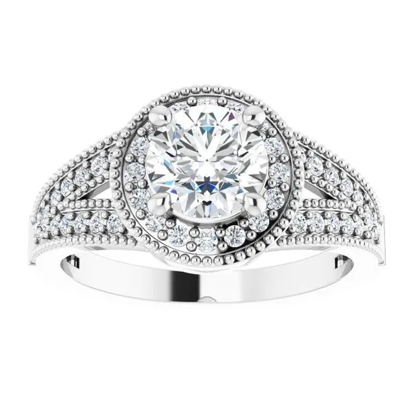 Halo-Style Ring Image 3 Hart's Jewelers Grants Pass, OR