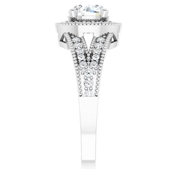 Halo-Style Ring Image 4 Holly's Jewelry Mountain Home, AR