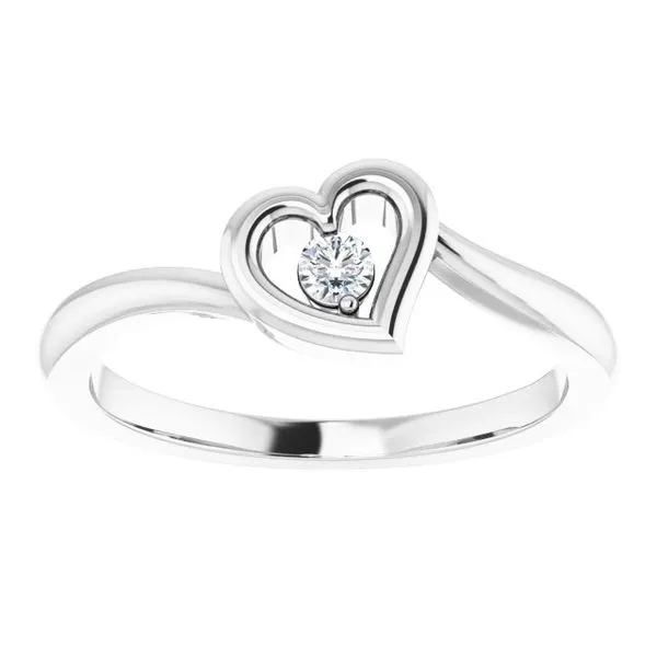 Heart Ring Image 3 Arnold's Jewelry and Gifts Logansport, IN