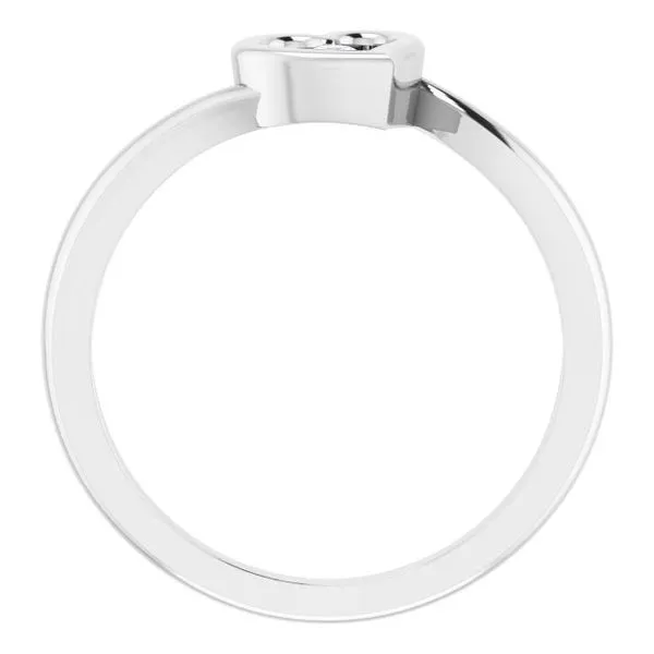 Heart Ring Image 2 Linwood Custom Jewelers Linwood, NJ