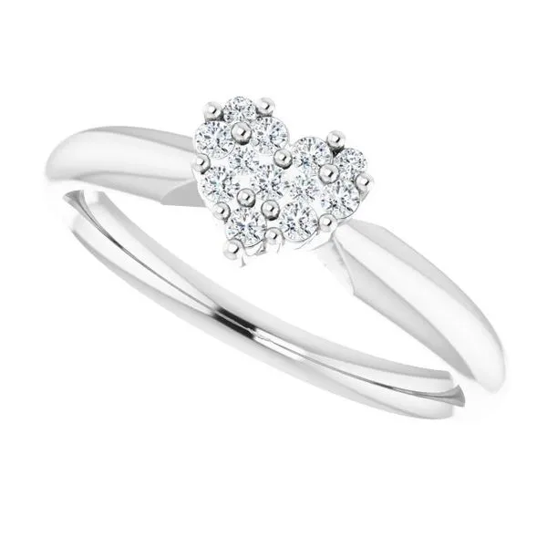 Youth Heart Ring Image 5 Long Jewelers Chesapeake, VA