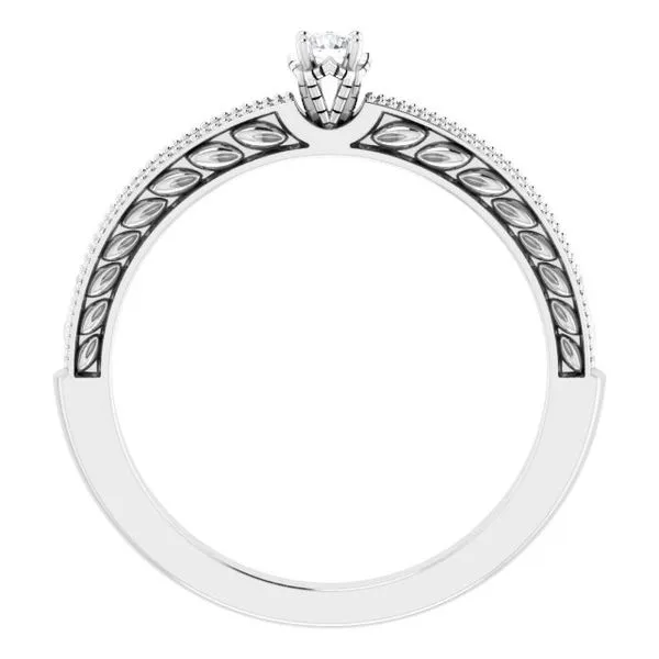 Vintage-Inspired Rope Ring Image 2 The Diamond Shop, Inc. Lewiston, ID