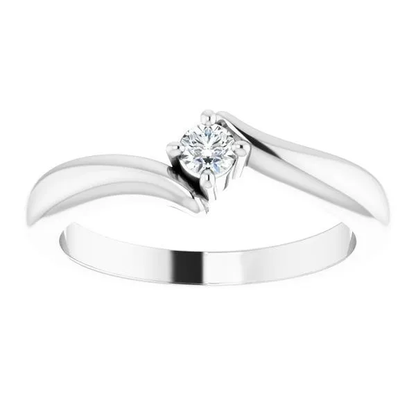 Solitaire Bypass Ring Image 3 Arnold's Jewelry and Gifts Logansport, IN