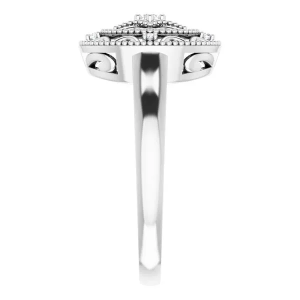 Granulated Filigree Ring Image 4 Milan's Jewelry Inc Sarasota, FL