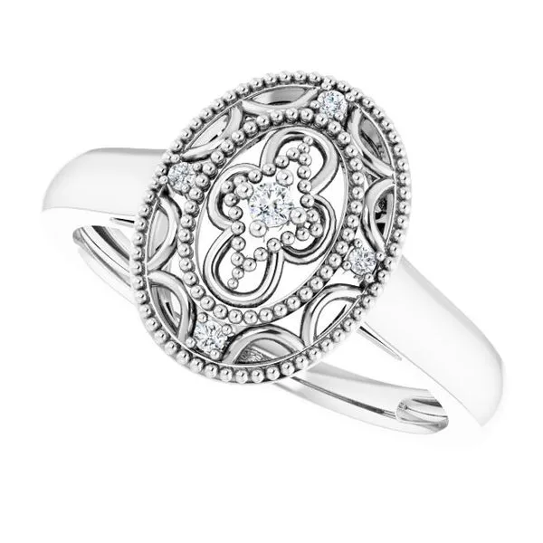 Granulated Filigree Ring Image 5 Milan's Jewelry Inc Sarasota, FL