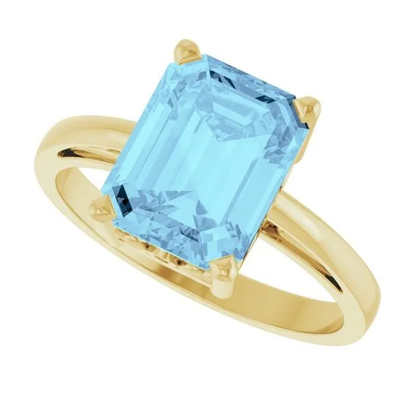 Scroll Setting® Solitaire Ring Image 5 Arnold's Jewelry and Gifts Logansport, IN