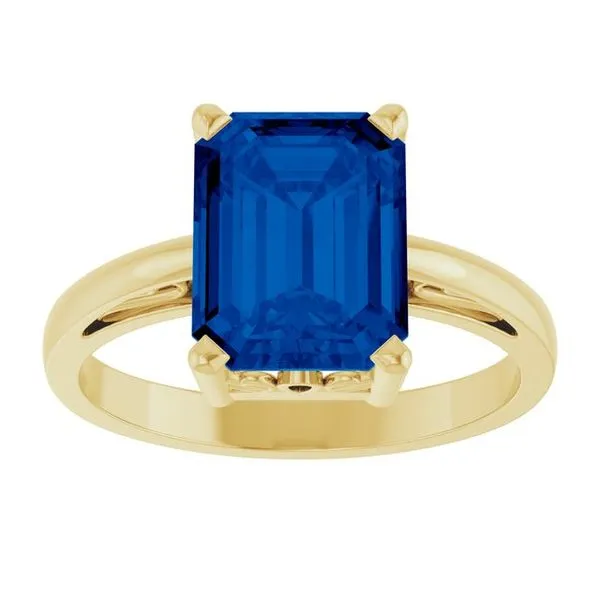 Scroll Setting® Solitaire Ring Image 3 M. J. Thomas Jewelers, Ltd. Stratford, CT