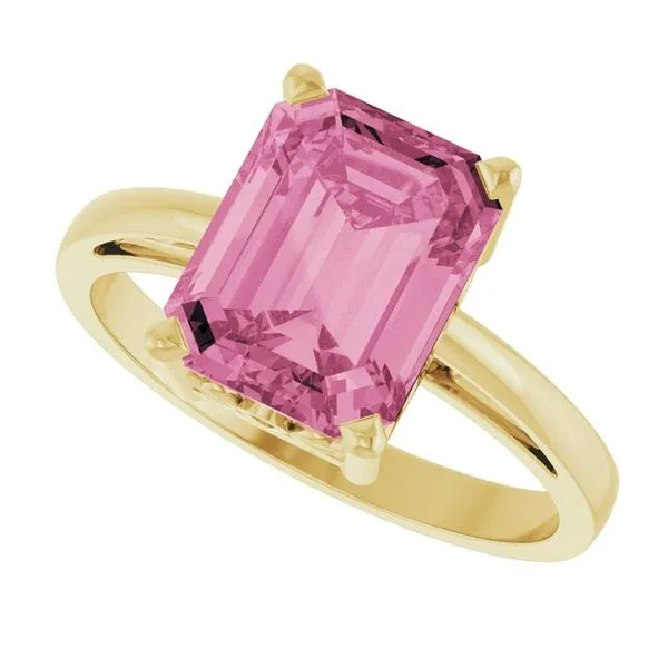 Scroll Setting® Solitaire Ring Image 5 Bauble Patch Jewelers Comstock Park, MI