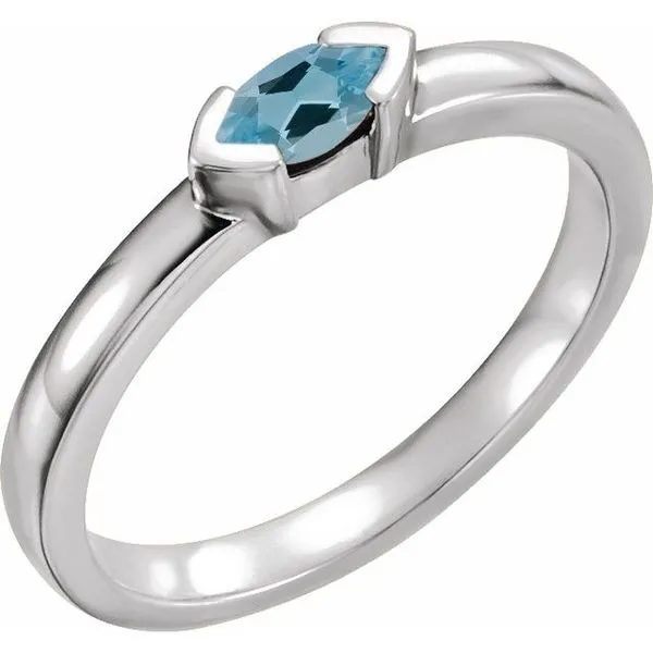 Half-Bezel Family Stackable Ring Atlanta West Jewelry Douglasville, GA