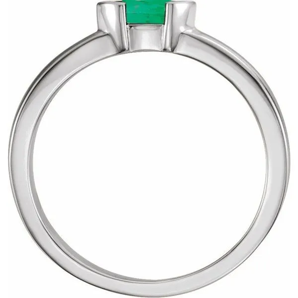 Half-Bezel Family Stackable Ring Image 2 Henry B. Ball Jewelers Canton, OH