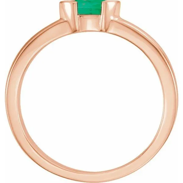 Half-Bezel Family Stackable Ring Image 2 Henry B. Ball Jewelers Canton, OH