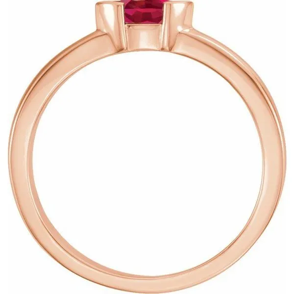 Half-Bezel Family Stackable Ring Image 2 Moseley Diamond Showcase Inc Lexington, SC