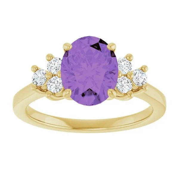 Accented Ring Image 3 Linwood Custom Jewelers Linwood, NJ