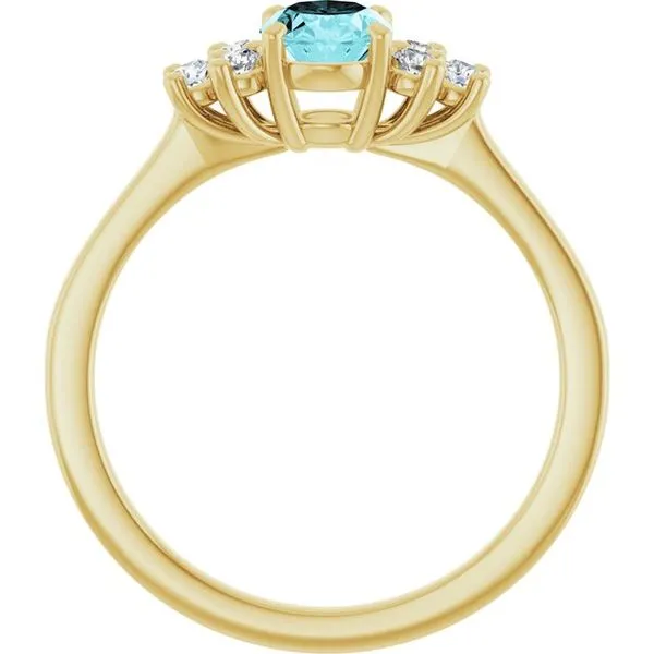 Accented Ring Image 2 Becky Beck's Jewelry DeKalb, IL