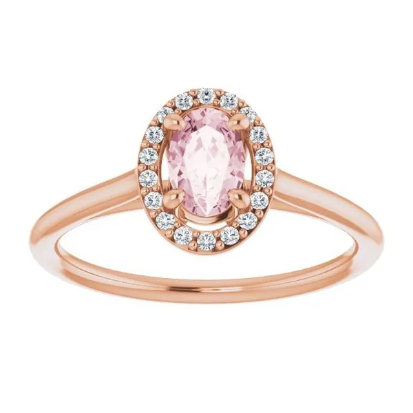 Halo-Style Ring Image 3 Becky Beck's Jewelry DeKalb, IL