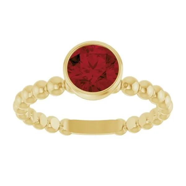 Family Beaded Stackable Ring Image 3 Comstock Jewelers Edmonds, WA