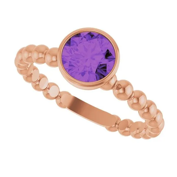 Family Beaded Stackable Ring Image 5 John E. Koller Jewelry Designs owasso, OK