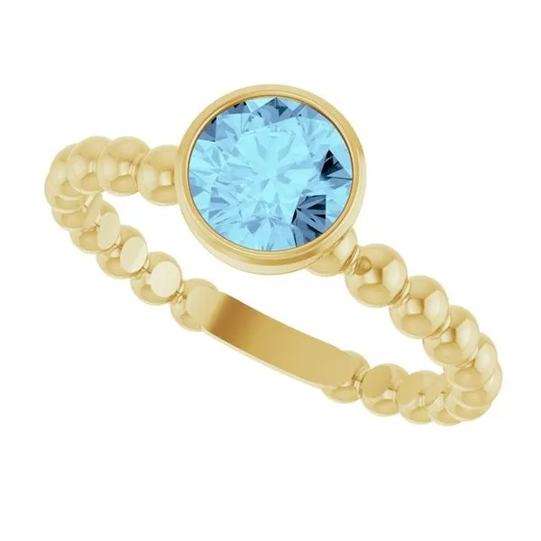 Family Beaded Stackable Ring Image 5 Cherry Street Jewelers Tulsa, OK