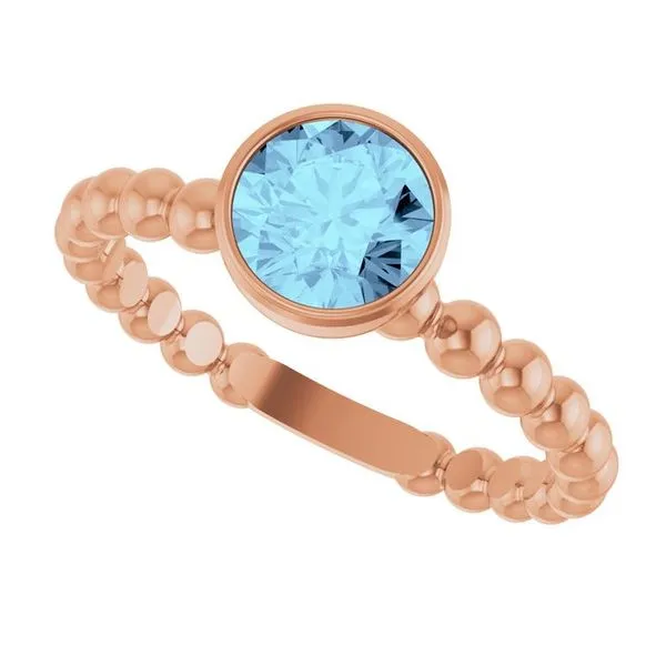 Family Beaded Stackable Ring Image 5 Mendham Jewelers Mendham, NJ