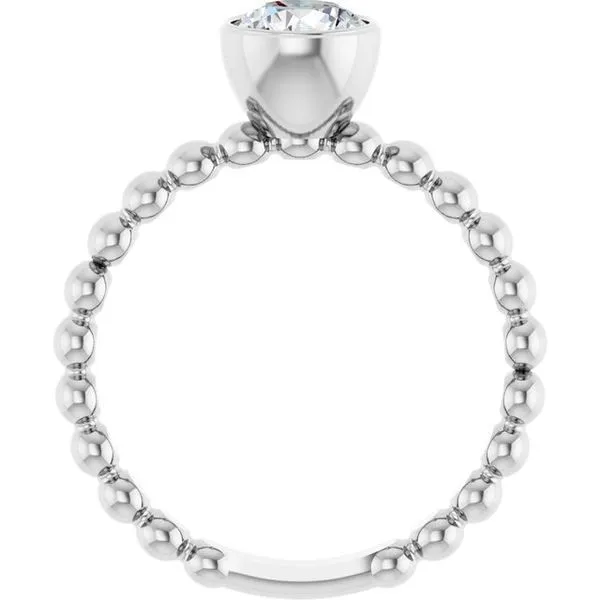 Family Beaded Stackable Ring Image 2 James Wolf Jewelers Mason, OH