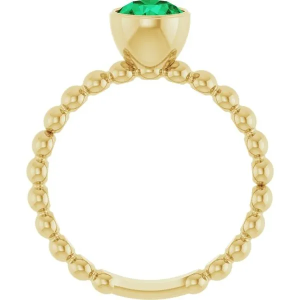 Family Beaded Stackable Ring Image 2 Comstock Jewelers Edmonds, WA