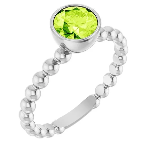 Family Beaded Stackable Ring John E. Koller Jewelry Designs owasso, OK