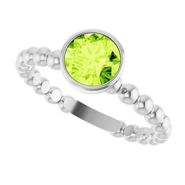 Family Beaded Stackable Ring Image 5 Cherry Street Jewelers Tulsa, OK